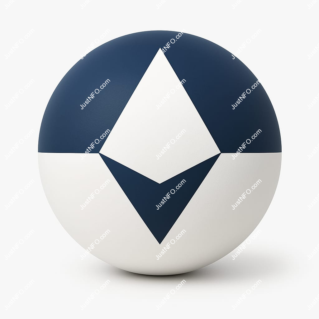 Spherical 3D rendering of the flag of Antarctica, True South