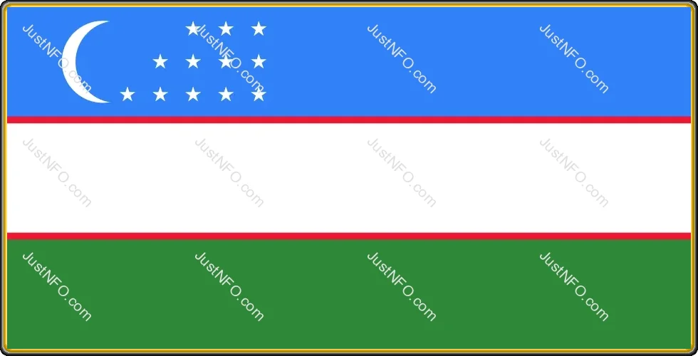 The Uzbekistan flag symbolizes a rich history spanning Silk Road civilizations, the Timurid Empire, the Soviet period, and independence in 1991, shaping a unique national identity that blends past and present.